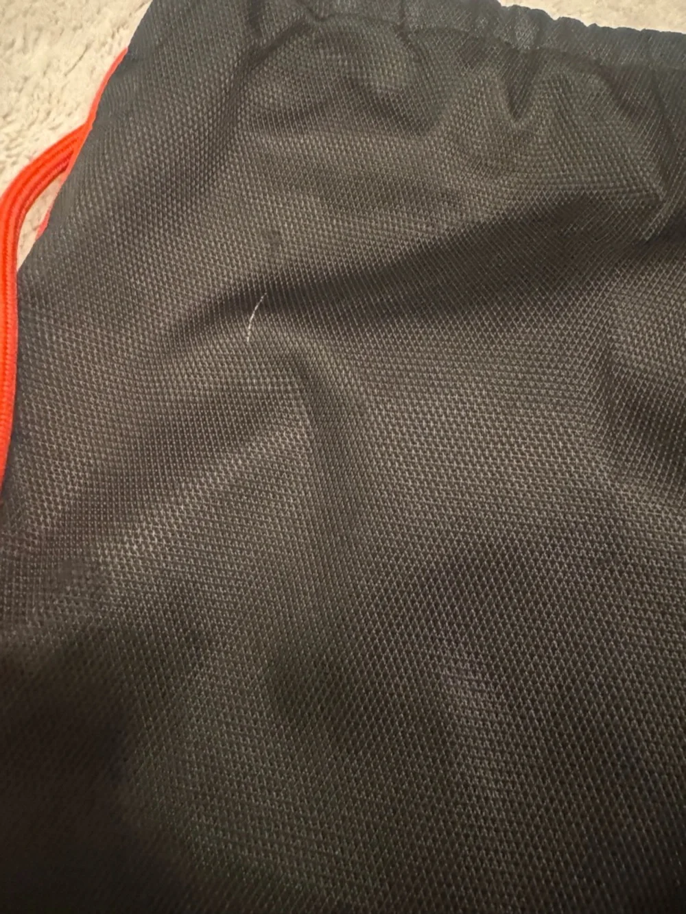 Jordan Air Jumpman Sling Bag‎ Drawstring Backpack Black Red Basketball 2013